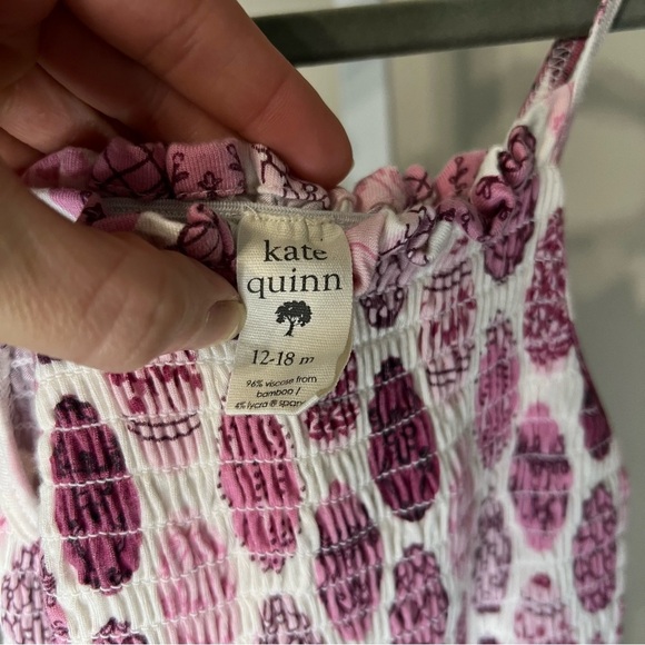 Pink and Purple Easter Egg Romper - Picture 2 of 3